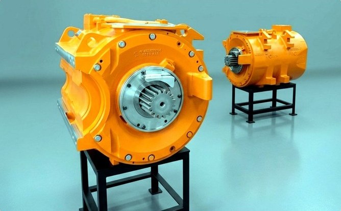 Motores de tração fabricados pela Manser