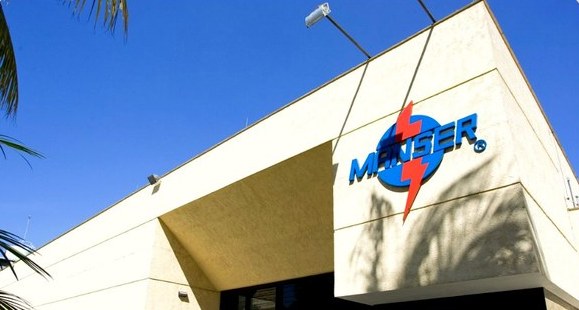 Fachada da sede da Manser em Contagem, Minas Gerais