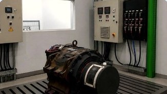 Laboratório de testes elétricos